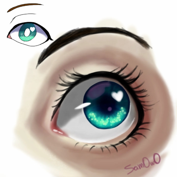 UwU #recreatechallenge #fridayswithsketch #eyesketch #100PercentSketch thanks for the featured :''0