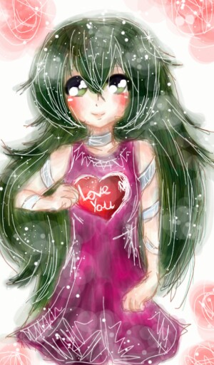 Happy Valentine's to ‪@Helena_ev‬ ‪@jamless_jintan‬  ‪@Marika_Aria‬ ‪@anthes_yami‬ and all! #tokyoghoulteam#tokyoghoul #eto #myfavoritesketchers