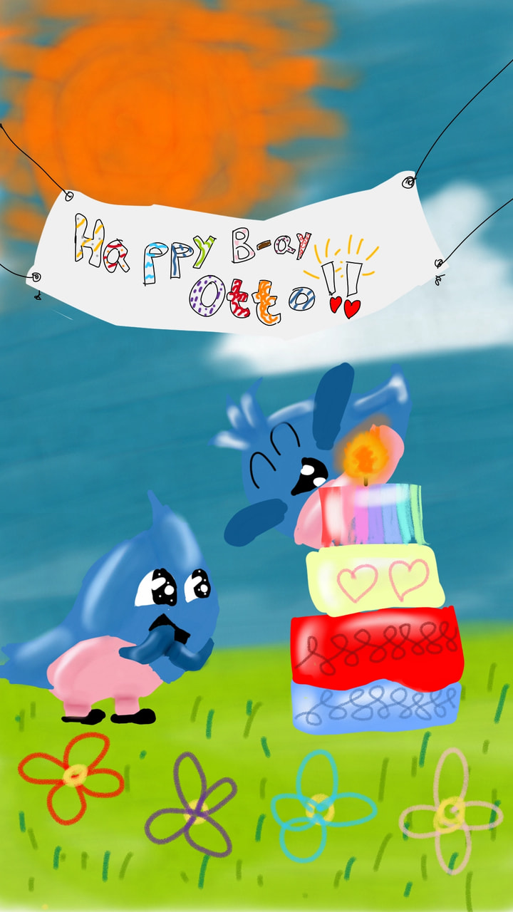 #ottosbirthday #fridayswithsketch