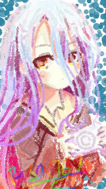 #Shiro #NoGameNoLife #Shiroart #bubblepenchallenge #BubblePenChallenge #sonysketch #fridayswithsketch #cute #cool