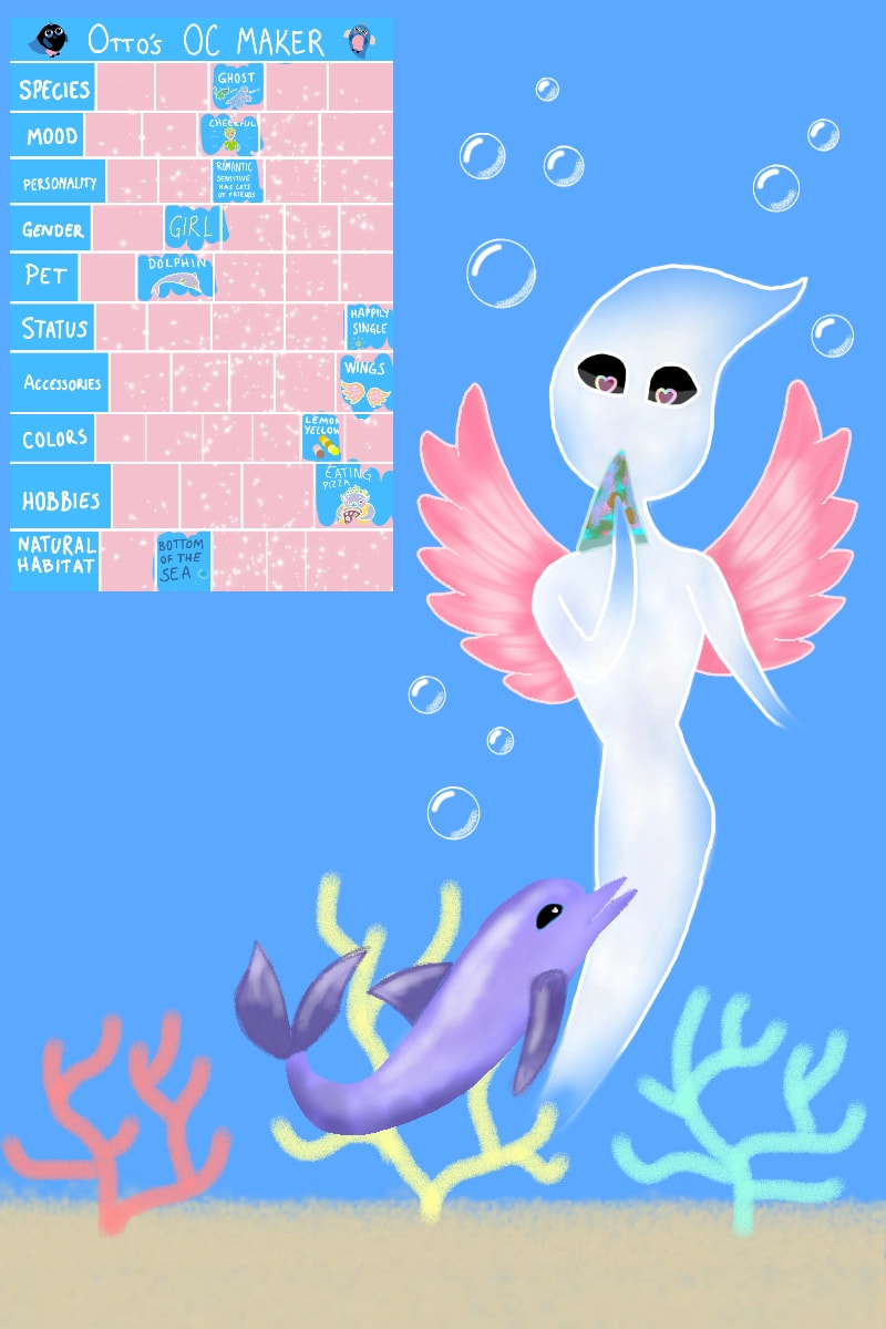 #ottoOCmaker #ghost #dolphin #sea #pizza ‪@sonysketch‬