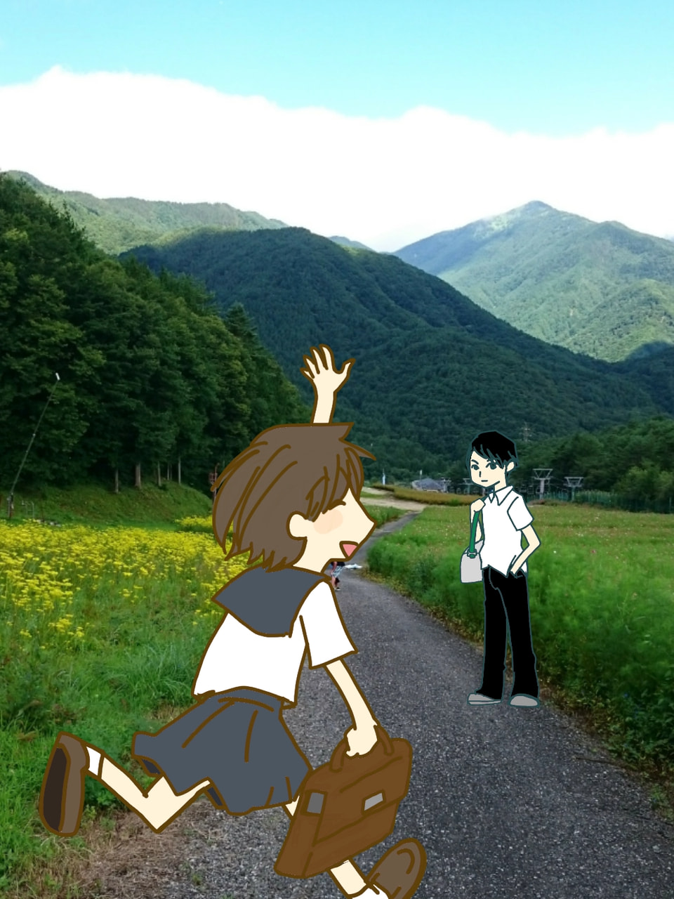 オハヨー❗Good morning❗ #drawyourphoto #fridayswithsketch