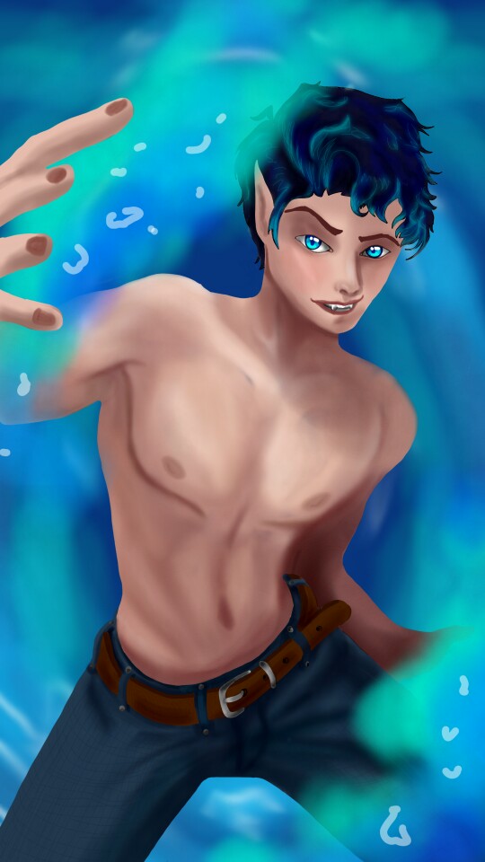 FINISHED #blue #ocean #sea #water #waterbender #avatar #AvatarTheLastAirbender