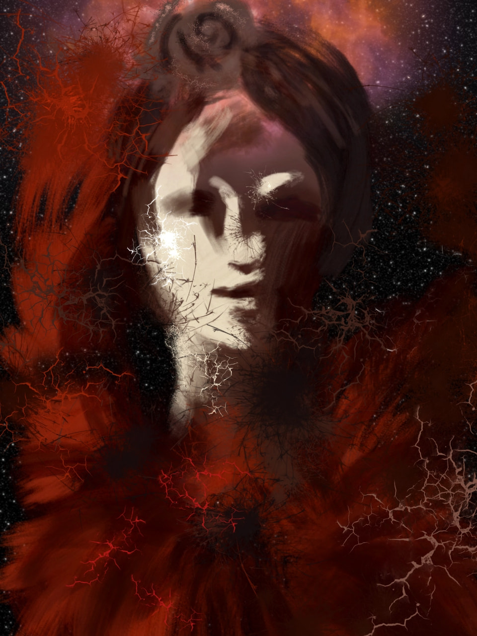 I was the 👑Queen👑 of the 🔴Red Planet🔴.....literally....an alien 👽 #pastlife ‪@sonysketch‬
