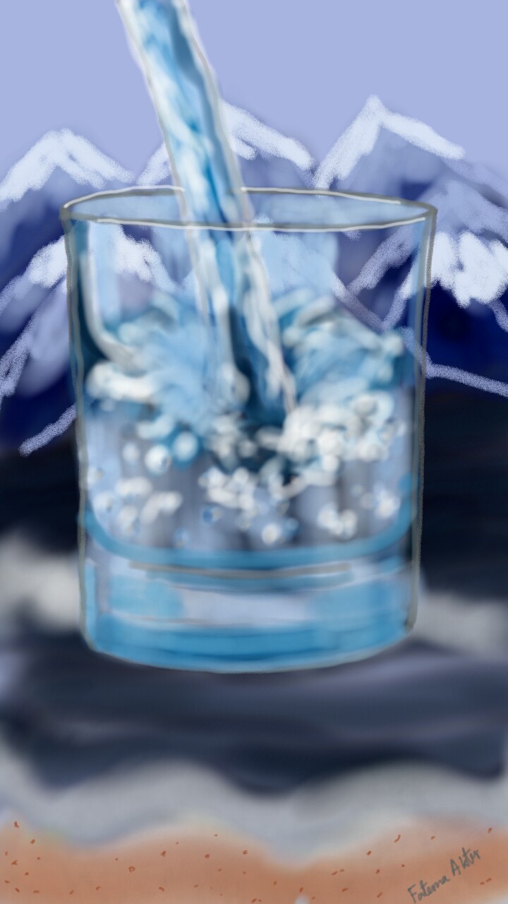 783 million people don't have access to clean water..6 to 8 million people die of disaster and water related diseases,so avoid wastage of water, and make consciousness about drinking clean water#cleanwater#sonysketch#smallsmurfsbiggoals#teamsmurfs#sketch