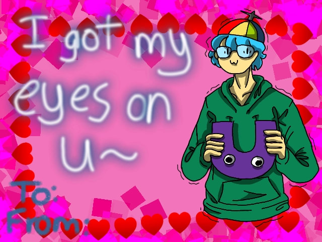 ÓwÒ I'm late for valentine's day. Oh well, I still did it #valentinechallenge #puns