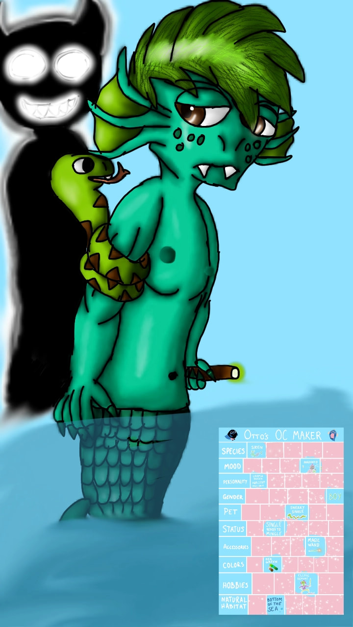 #ottoOCmaker ‪@sonysketch‬ Sorry it's bad. It got a little messed up so I tried fixing it. Didn't work out very well but *shrugs* Edit: How did this get featured!? Thank you so much!