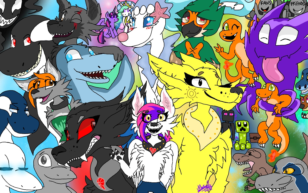 Crazy Marie World's #crazymarie #Furry #OC #character #Pokèmon #mlp #venom #Minecraft #dinosaur #theislandparadise #world #new #manycolors #friends #fans ~