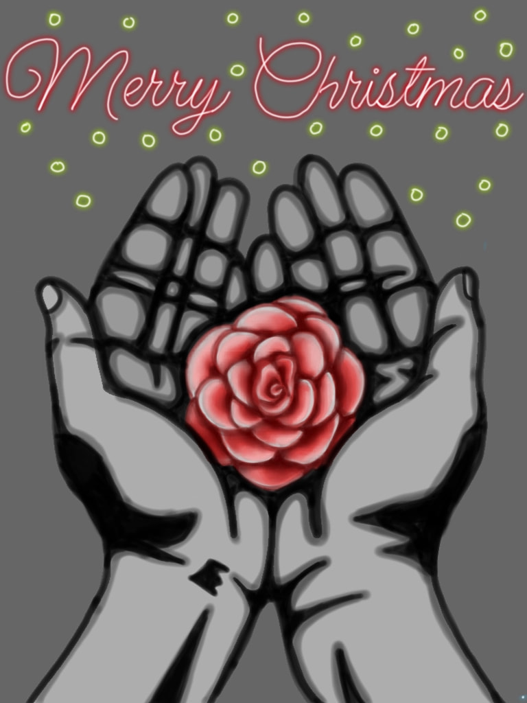 Dedicated to all the people who are having a rough time getting through the holidays this year. May we be able to stay strong and spread love for the sake of ourselves and others. 💖 #fridayswithsketch #myholiday #MerryChristmas