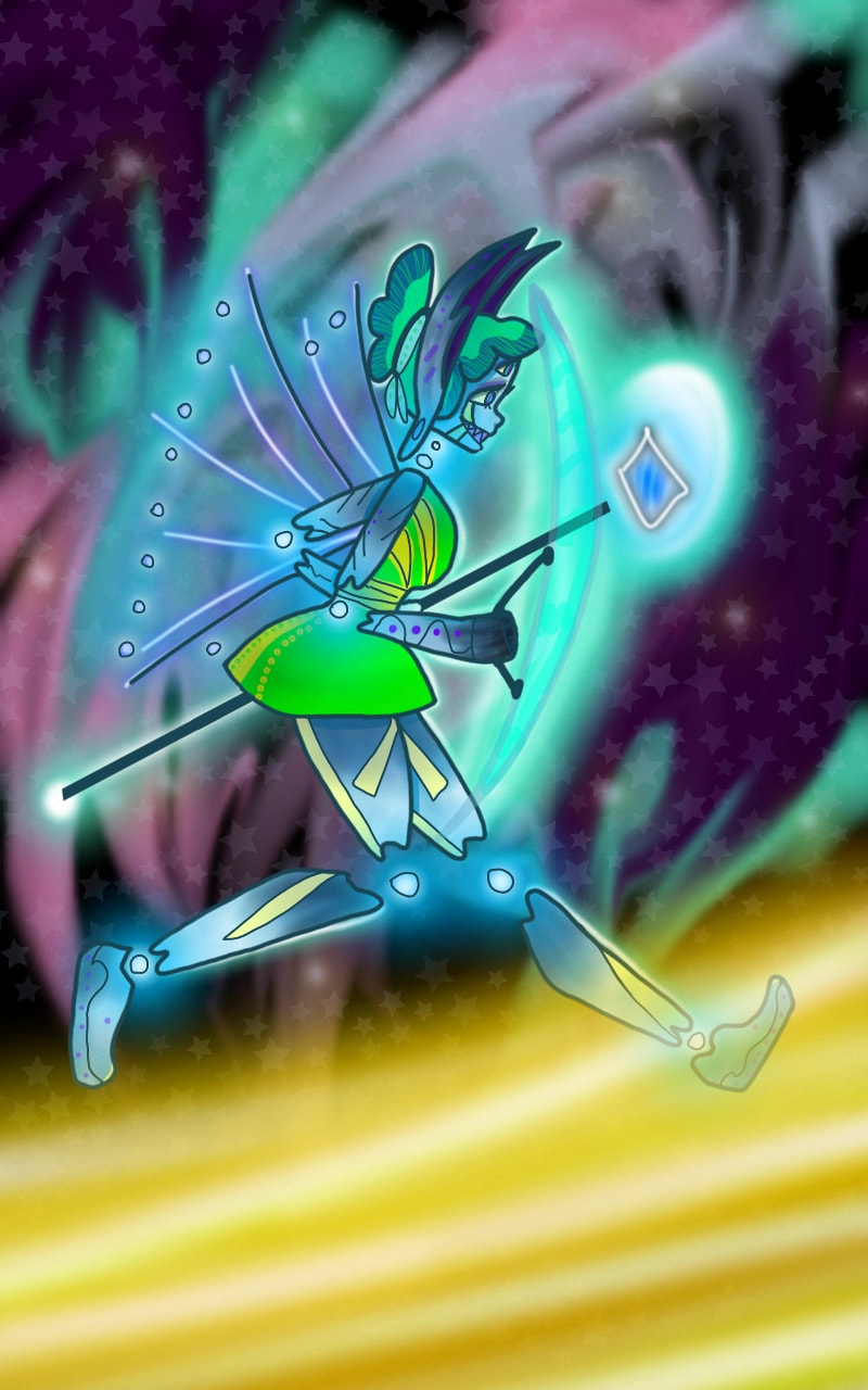 My new Alien is Riloy, she lives in ranoan, a new planet! #myalien #fridayswithsketch #bright #glowpen ‪@sonysketch‬