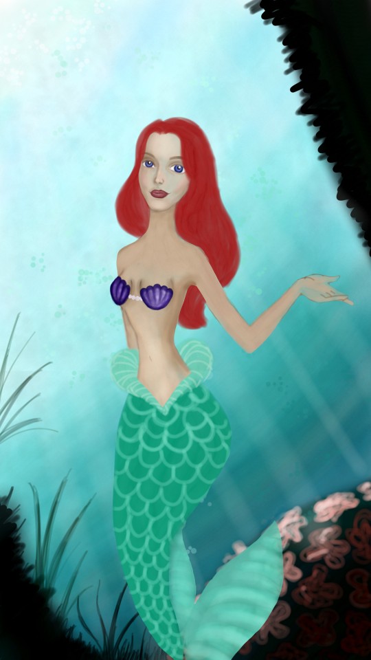 #DRESS UP ARIELLE THE #mermaid! This doll comes with 3 varieties of tops and hairstyles! You can change #color of the tail, the #hair and the tops and add jewelry or whatever you want! Feel free to create your own version! #collab #cute #kawaii #Disney