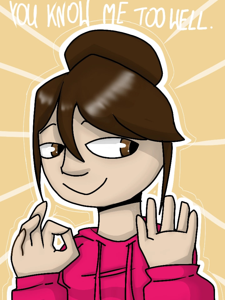 My friend: hey, wanna watch some anime? Me:               | #fridayswithsketch #emojichallenge | another meme incoming:    me: *posts an actual drawing*   followers: fantastic. Finally some good fucking art. Lma0