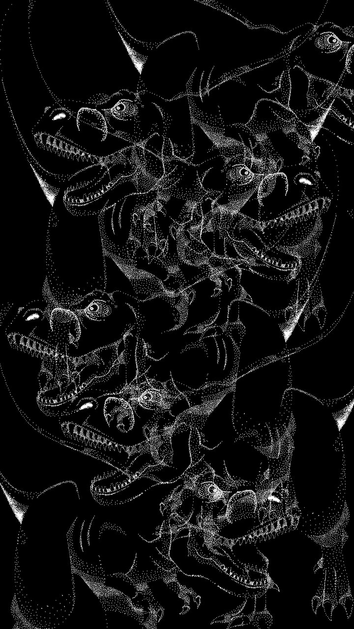 「恐竜」 #dinosaur #darkchallenge #fridayswithsketch