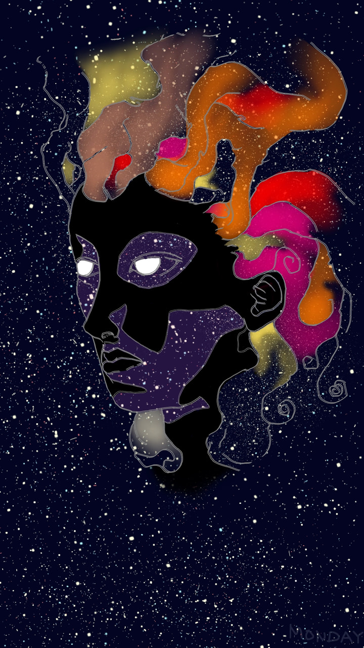 It's something. #fridayswithsketch #SpaceChallenge #Galaxy