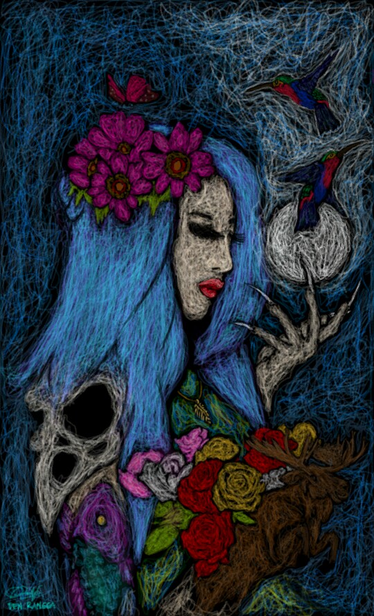 colouring with pencil tool😅