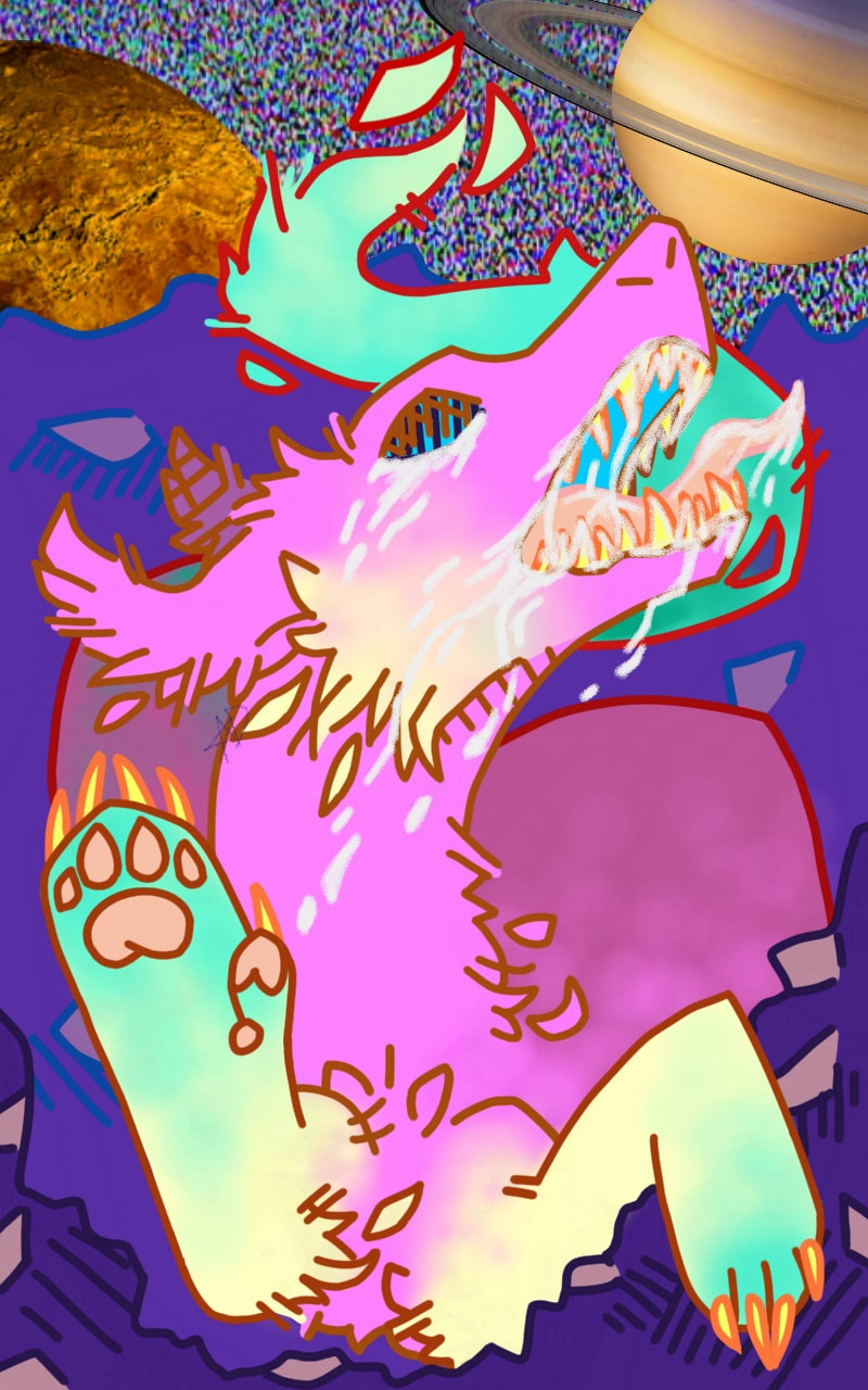 This guy is the bane of my entire existence... drawing him took forever. He is also the antagonist to a group of snake dragons that live near him. More info will be divulged soon. #myvillain #fridayswithsketch #dilliowave
