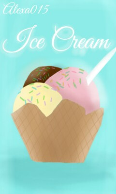 #myfavoritefood #IceCream #fridayswithsketch #sketch #sonysketch #Alexa015  esperó que les guste