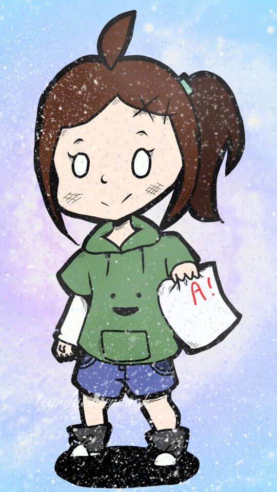 For ‪@Minty_Cloud‬ Bubble! This is my "dream". Getting at least an A. (Lol). #dream #oc #a #goodgrades #school