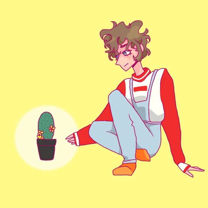 Cactus charmer 🌵 #EmojiChallenge #fridayswithsketch