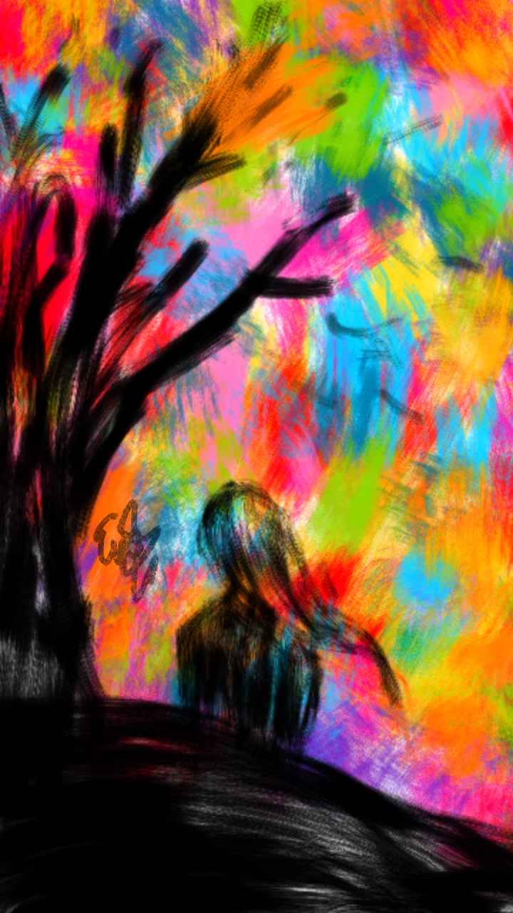 Drew this for the #manycolors challenge! 😄🌈 #rainbow #colours #fridayswithsketch
