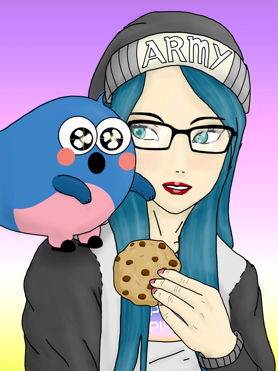 #fridayswithsketch #ottoday #cookie ( I dont share my food with anyone ;) ) What makes me happy are delicious foods, I want to share this kind of happiness with otto! ❤TYSM for featuring me❤