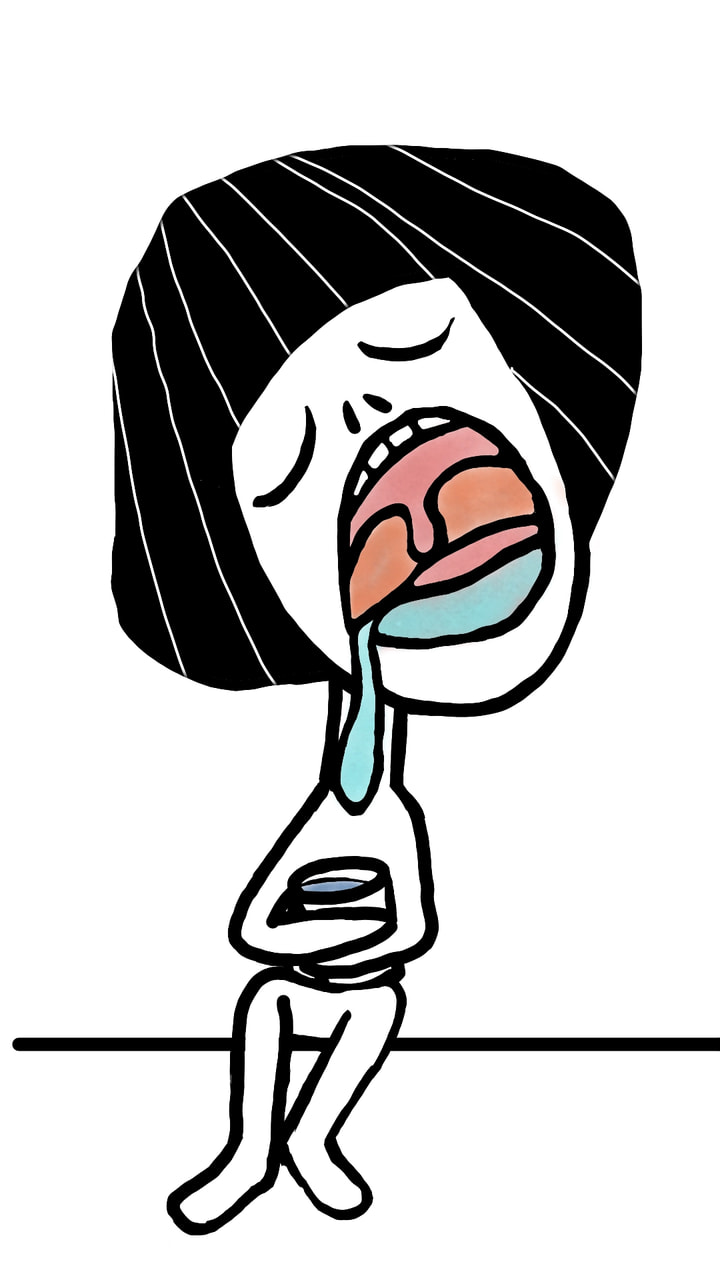 #inktober2018 #inktober #drooling