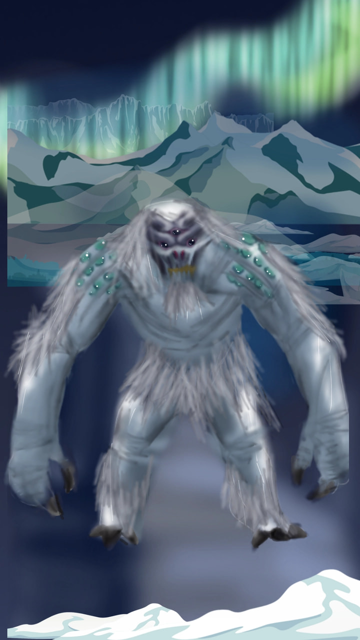 #wintercreature #Fridayswithsketch #sonysketch