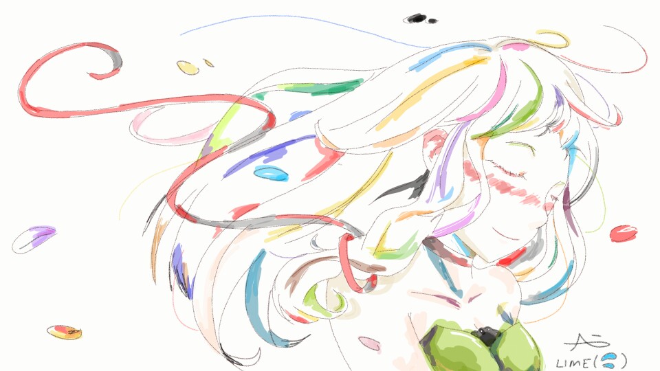 Experiencing difference colours but still retaining your true self....vibe feeling, in my opinion that is.💦 #fridayswithsketch #googleplay #sonysketch #sketch #OC #Sylvia #colours #hair ‪@sonysketch‬