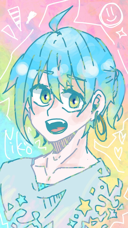 MyOCname is "宿儺". I like his tint🙏💓#myocgifttoyou #fridayswithsketch #sonysketch
