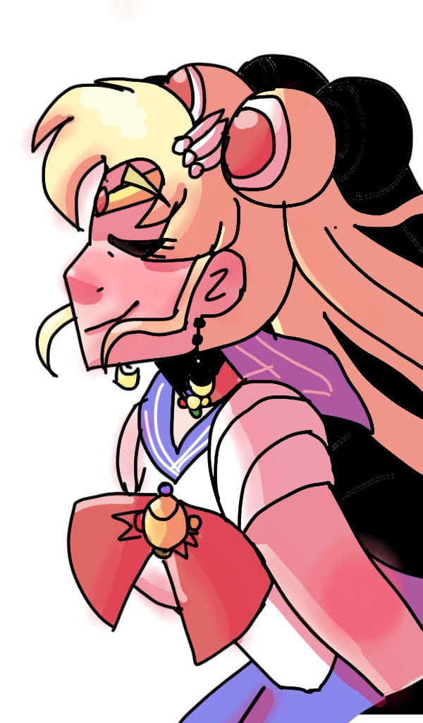 Today's sailor moons birthday! And this #fridayswithsketch is #MyManga suuuuuuuuuuuuu. she is the one named sailor moon! #sailormoon OMG thank you so much fur the feature!!!