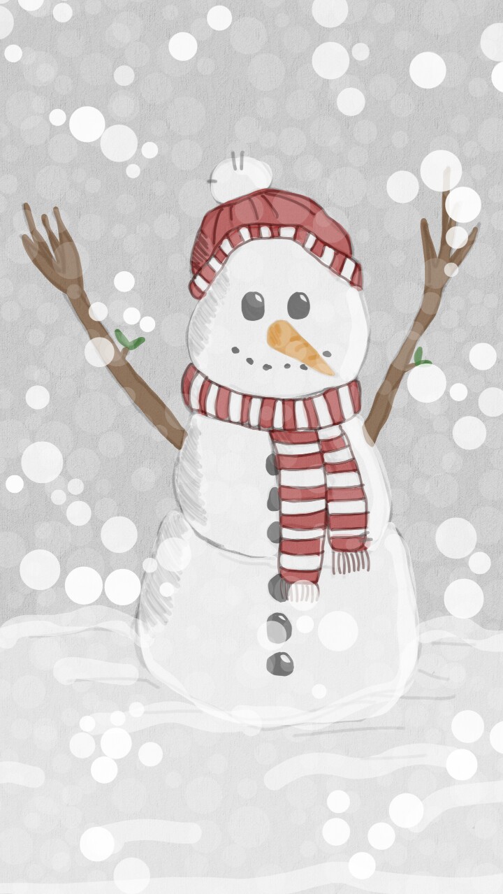 Let it snow ⛄ #snowman #winter #snow