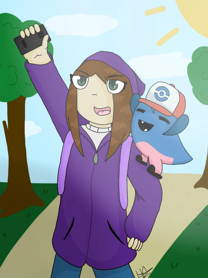 Интересно, я одна ещё играю в Pokemon GO? #ottoday #fridayswithsketch #OC
