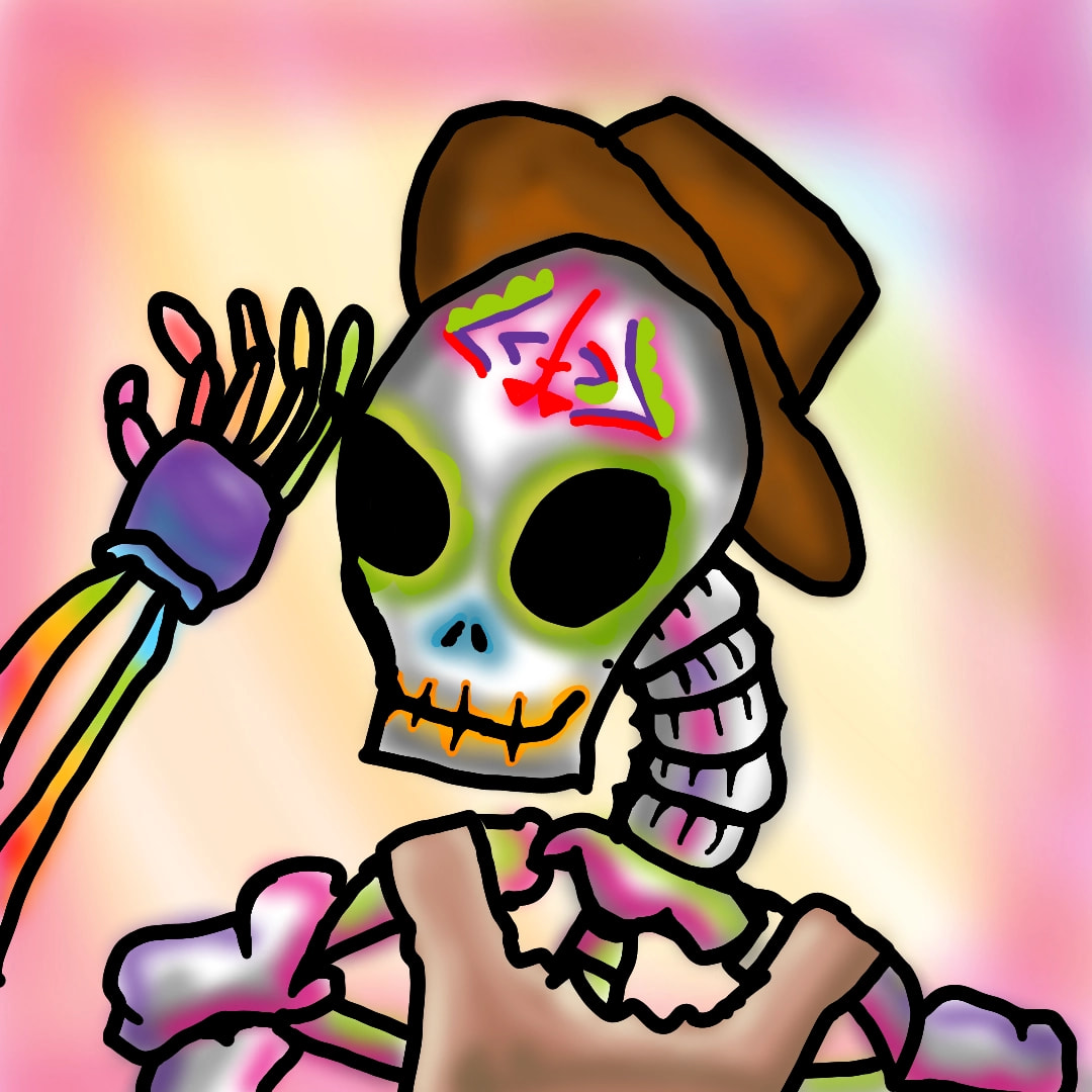 #diademuertos howdy #sketcheroftheweek