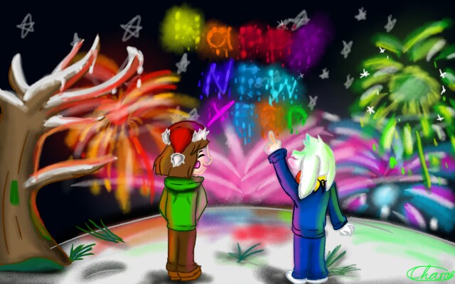 In my country is now a new year now for everyone :A HAPPY NEW YEAR 1.1.17: omg  thanks for 100+ likes thank you guys .1.1.17:we just reached 200+ likes on this omg it never happend ty guys 8.1.17:we reached 400+ likes i dont deseved that much#happynewyear